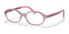 Ray-Ban RY1616D Eyeglasses / Transparent Pink №3912 / Size 45