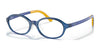 Ray-Ban RY1616D Eyeglasses / Transparent Dark Blue №3913 / Size 45