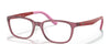 Ray-Ban RY1617D Eyeglasses / Dark Transparent Pink №3777 / Size 47