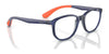 Ray-Ban RY1619 Eyeglasses | Size 49 / Black On Blue №3862