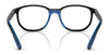 Ray-Ban RY1619 Eyeglasses | Size 49 / Black On Blue №3862