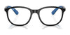 Ray-Ban RY1619 Eyeglasses | Size 49 / Black On Blue №3862
