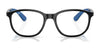 Ray-Ban RY1619 Eyeglasses | Size 49 / Black On Blue №3862