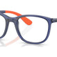 Blue On Orange №3775