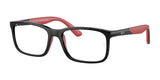 Ray-Ban RY1621 Eyeglasses Black On Red