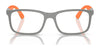 Ray-Ban RY1621 Eyeglasses / Black On Red №3928 / Size 47