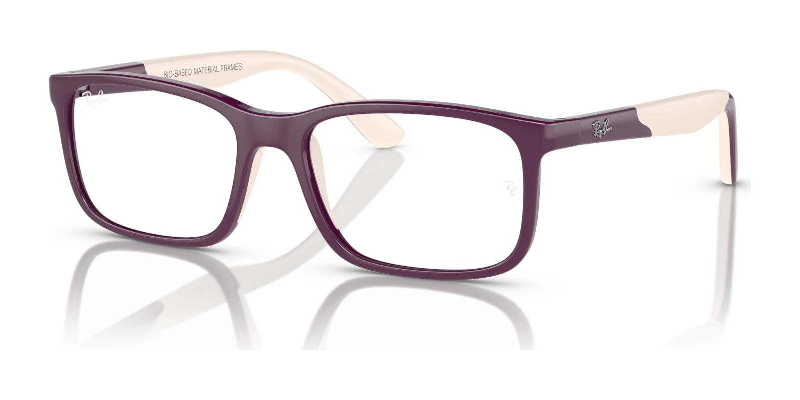 Ray-Ban RY1621 Eyeglasses Purple On Light Brown