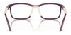 Ray-Ban RY1621 Eyeglasses / Black On Red №3928 / Size 47