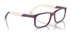 Ray-Ban RY1621 Eyeglasses / Black On Red №3928 / Size 47