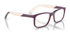 Ray-Ban RY1621F Eyeglasses | Size 49 / Black On Red №3928