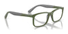 Ray-Ban RY1621F Eyeglasses | Size 49 / Black On Red №3928