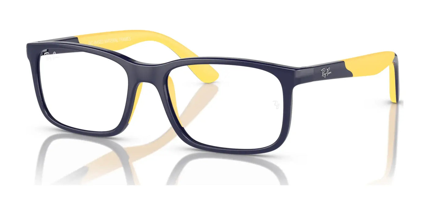 Ray-Ban RY1621F Eyeglasses Dark Blue On Yellow