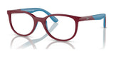 Ray-Ban RY1622 Eyeglasses Bordeaux On Blue