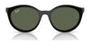 Ray-Ban RY1625DC Clip-On Sunglasses | Size 47 / Pink On Red №391273 / Dark Brown (3N 13.5%)