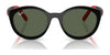 Ray-Ban RY1625DC Clip-On Sunglasses | Size 47 / Pink On Red №391273 / Dark Brown (3N 13.5%)