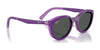 Ray-Ban RY1625DC Clip-On Sunglasses | Size 47 / Pink On Red №391273 / Dark Brown (3N 13.5%)