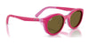 Ray-Ban RY1625DC Clip-On Sunglasses | Size 47 / Pink On Red №391273 / Dark Brown (3N 13.5%)