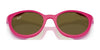 Ray-Ban RY1625DC Clip-On Sunglasses | Size 47 / Pink On Red №391273 / Dark Brown (3N 13.5%)