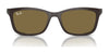 Ray-Ban RY1626DC Clip-On Sunglasses / Blue On Rubber Yellow №393787 / Dark Grey (3N 12.9%) / Size 47
