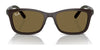 Ray-Ban RY1626DC Clip-On Sunglasses / Blue On Rubber Yellow №393787 / Dark Grey (3N 12.9%) / Size 47