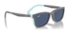 Ray-Ban RY1626DC Clip-On Sunglasses / Blue On Rubber Yellow №393787 / Dark Grey (3N 12.9%) / Size 47
