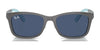 Ray-Ban RY1626DC Clip-On Sunglasses / Blue On Rubber Yellow №393787 / Dark Grey (3N 12.9%) / Size 47