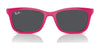Ray-Ban RY1626DC Clip-On Sunglasses / Blue On Rubber Yellow №393787 / Dark Grey (3N 12.9%) / Size 47