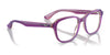 Ray-Ban RY1627 Eyeglasses / Top Red & Violet & Orange №3947 / Size 46