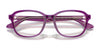 Ray-Ban RY1627 Eyeglasses / Top Red & Violet & Orange №3947 / Size 46