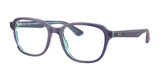 Ray-Ban RY1627 Eyeglasses Top Blue & Violet & Light Blue