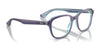 Ray-Ban RY1627 Eyeglasses / Top Red & Violet & Orange №3947 / Size 46