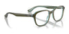 Ray-Ban RY1627 Eyeglasses / Top Red & Violet & Orange №3947 / Size 46