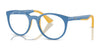 Ray-Ban RY1628 Eyeglasses / Light Blue On Yellow №3951 / Size 48