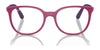 Ray-Ban RY1631 Eyeglasses / Fucsia & Rubber Blue №7508 / Size 45