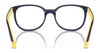 Ray-Ban RY1631 Eyeglasses / Fucsia & Rubber Blue №7508 / Size 45