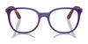 Ray-Ban RY1631 Eyeglasses / Fucsia & Rubber Blue №7508 / Size 45