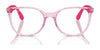 Ray-Ban RY1631 Eyeglasses / Fucsia & Rubber Blue №7508 / Size 45