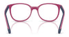 Ray-Ban RY1631 Eyeglasses / Fucsia & Rubber Blue №7508 / Size 45