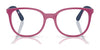Ray-Ban RY1631 Eyeglasses / Fucsia & Rubber Blue №7508 / Size 45