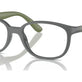 Dark Grey On Green №3964