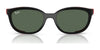 Ray-Ban RY1632C Clip-On Sunglasses / Azzurre & Rubber Azzurre №750971 / Dark Green (3N 14.3%) / Size 46