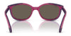 Ray-Ban RY1632C Clip-On Sunglasses / Azzurre & Rubber Azzurre №750971 / Dark Green (3N 14.3%) / Size 46