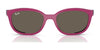 Ray-Ban RY1632C Clip-On Sunglasses / Azzurre & Rubber Azzurre №750971 / Dark Green (3N 14.3%) / Size 46