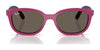 Ray-Ban RY1632C Clip-On Sunglasses / Azzurre & Rubber Azzurre №750971 / Dark Green (3N 14.3%) / Size 46