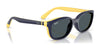 Ray-Ban RY1632C Clip-On Sunglasses / Azzurre & Rubber Azzurre №750971 / Dark Green (3N 14.3%) / Size 46