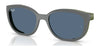 Ray-Ban RY1632C Clip-On Sunglasses / Dark Gray On Rubber Green №396480 / Dark Blue (3N 14.9%) / Size 46