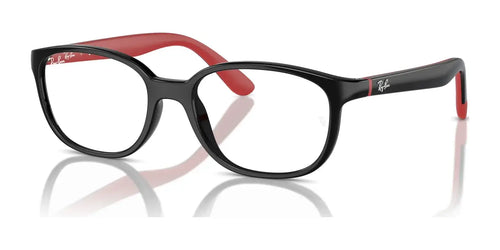 Ray-Ban RY1632F Eyeglasses / Size 48 / Black On Red №3928