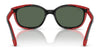 Ray-Ban RY1632FC Clip-On Sunglasses | Size 48 / Dark Blue On Rubber Yellow №393787 / Dark Grey (3N 12.9%)