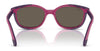 Ray-Ban RY1632FC Clip-On Sunglasses | Size 48 / Dark Blue On Rubber Yellow №393787 / Dark Grey (3N 12.9%)