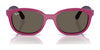Ray-Ban RY1632FC Clip-On Sunglasses | Size 48 / Dark Blue On Rubber Yellow №393787 / Dark Grey (3N 12.9%)